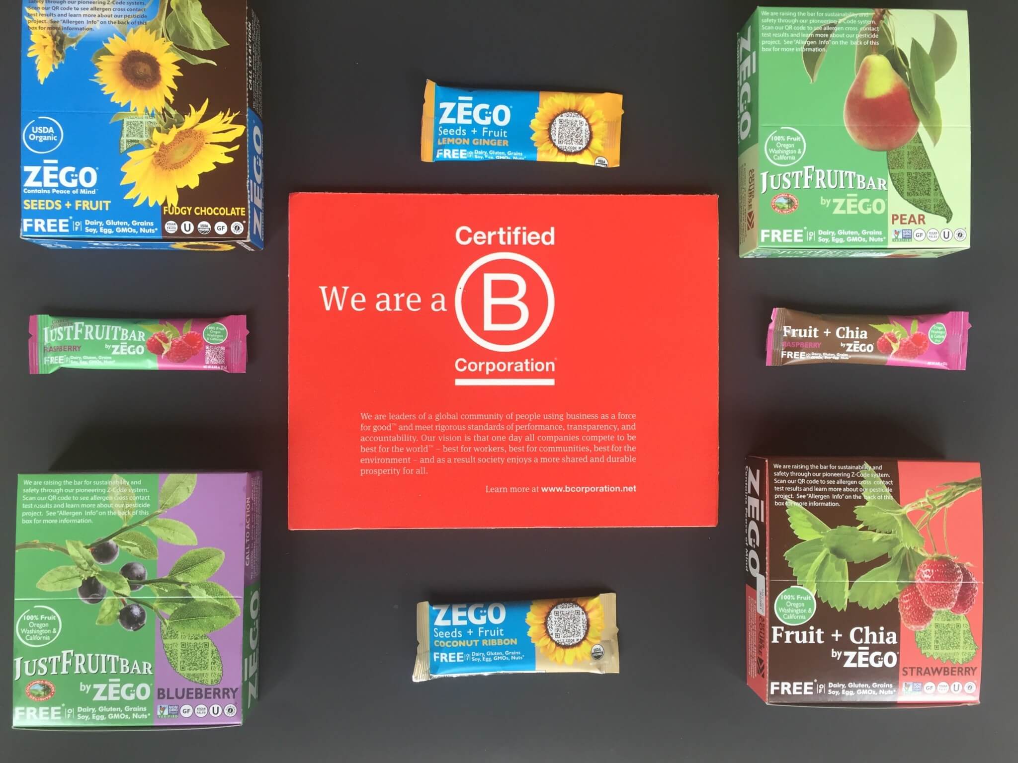 B Corpoartion ZEGO Snacks