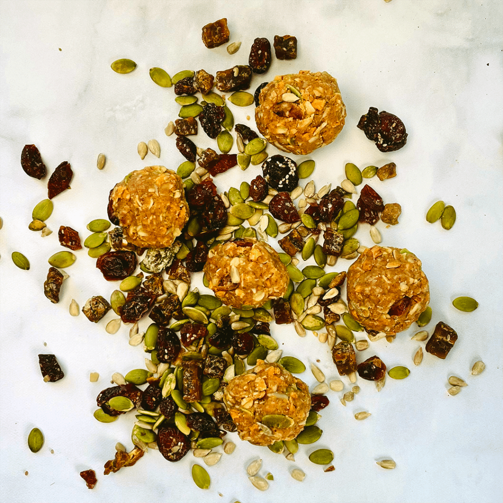 Muesli Cranberry Protein Balls