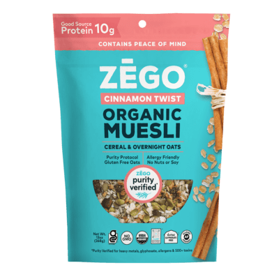 ZEGO's Cinnamon Twist Muesli