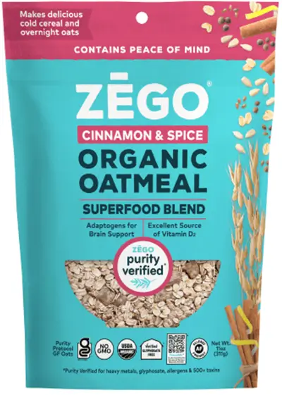 ZEGO Organic Cinnamon & Spice Superfood Blend