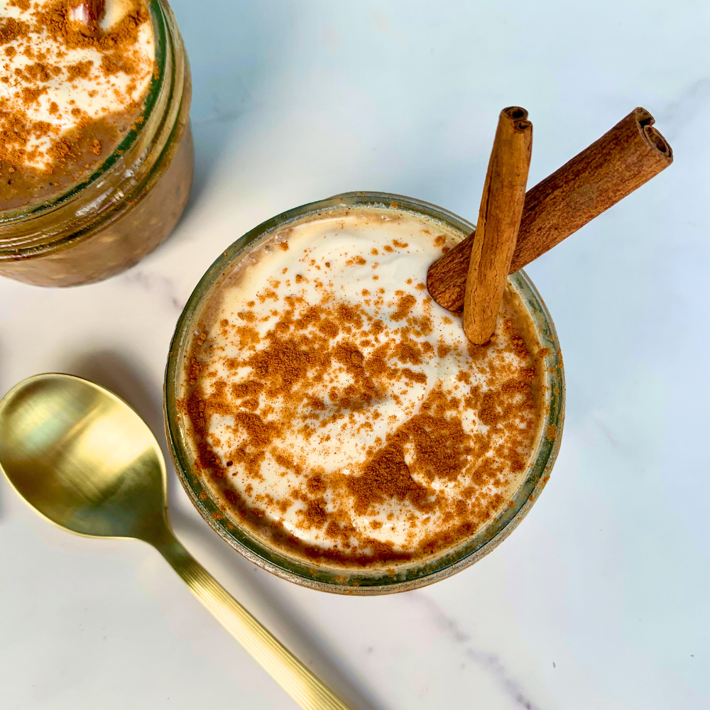 Spiced Chai Protein Overnight Oats